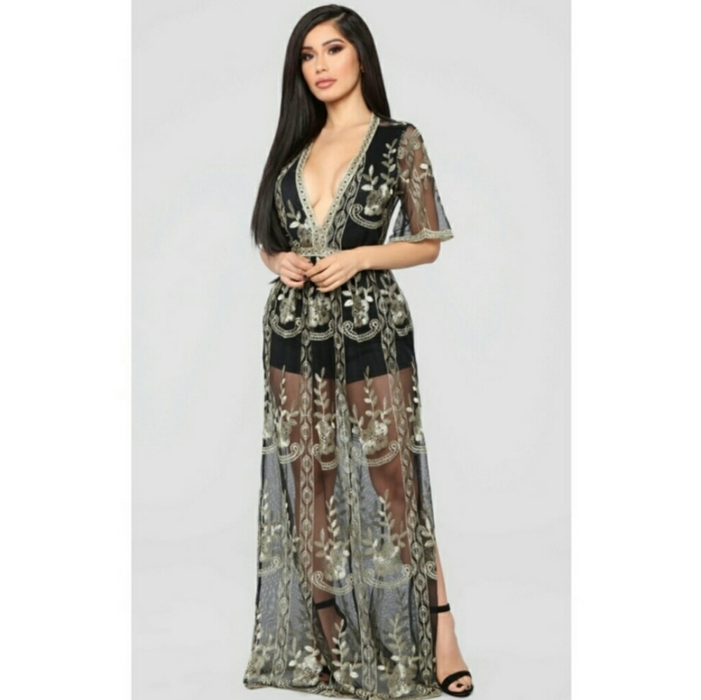 ❌Sold❌Haute Monde Maxi Dress